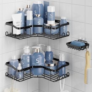 3-piece Corner Shower Caddy -NEW IN BOX